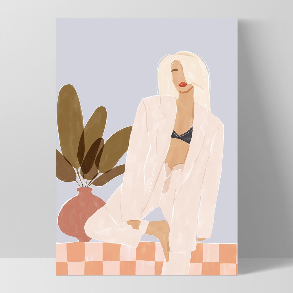 My Aesthetic - Art Print by Ivy Green Illustrations, Poster, Stretched Canvas, or Framed Wall Art Print, shown as a stretched canvas or poster without a frame