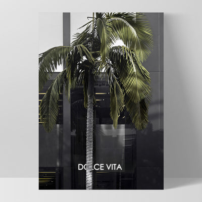 Dolce Vita Rodeo Drive - Art Print, Poster, Stretched Canvas, or Framed Wall Art Print, shown as a stretched canvas or poster without a frame
