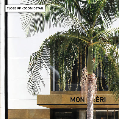 Mon Cheri Rodeo Drive II - Art Print, Poster, Stretched Canvas or Framed Wall Art, Close up View of Print Resolution