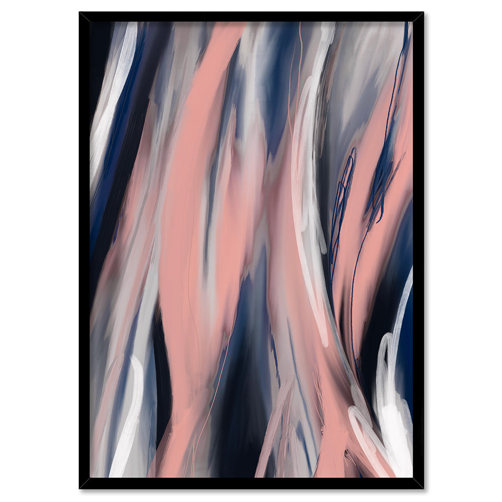Borders III - Art Print by Nicole Schafter, Poster, Stretched Canvas, or Framed Wall Art Print, shown in a black frame