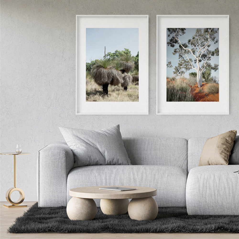Australian Bush Landscape Wall Art. Grass Trees Poster – Print and Proper®